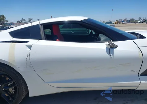 2019 Chevrolet Corvette Stingray from USA, damaged, VIN 1G1YB2D75K5100805